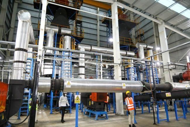 Waste-to-energy and biochar plant