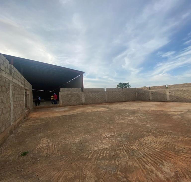 Unfinished cashew factory