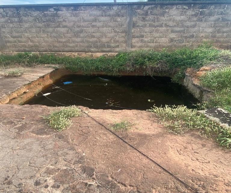 Abandoned shells and CNSL pit